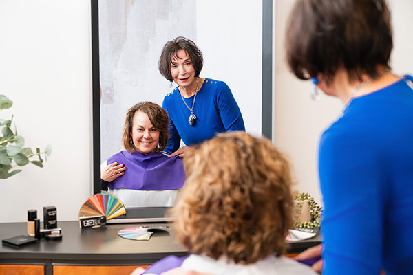 Karen at work performing her magic!